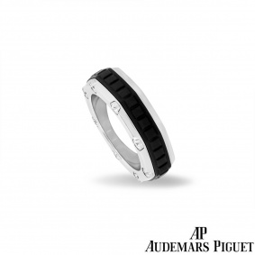 Audemars Piguet Titanium Diamond Royal Oak Offshore Ring